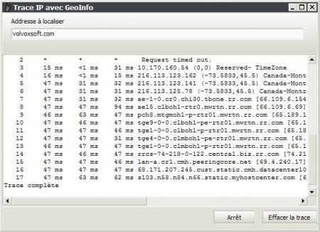 GeoTraceroute